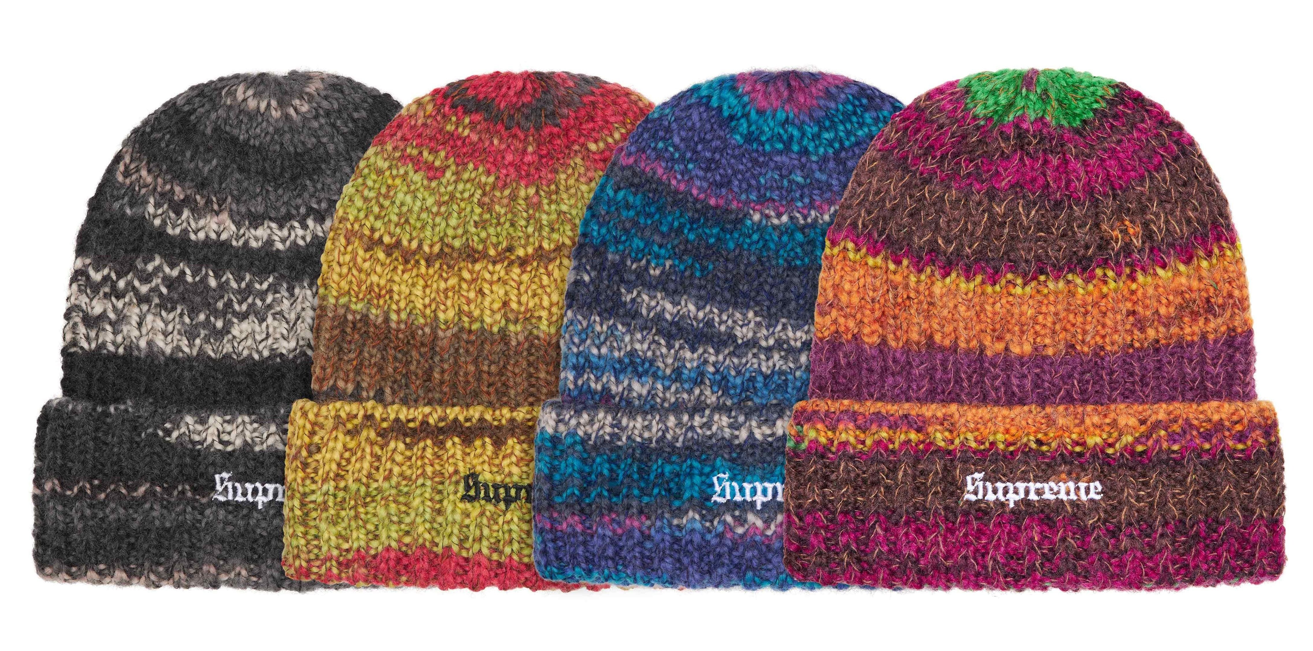 Space Dye Stripe Beanie
